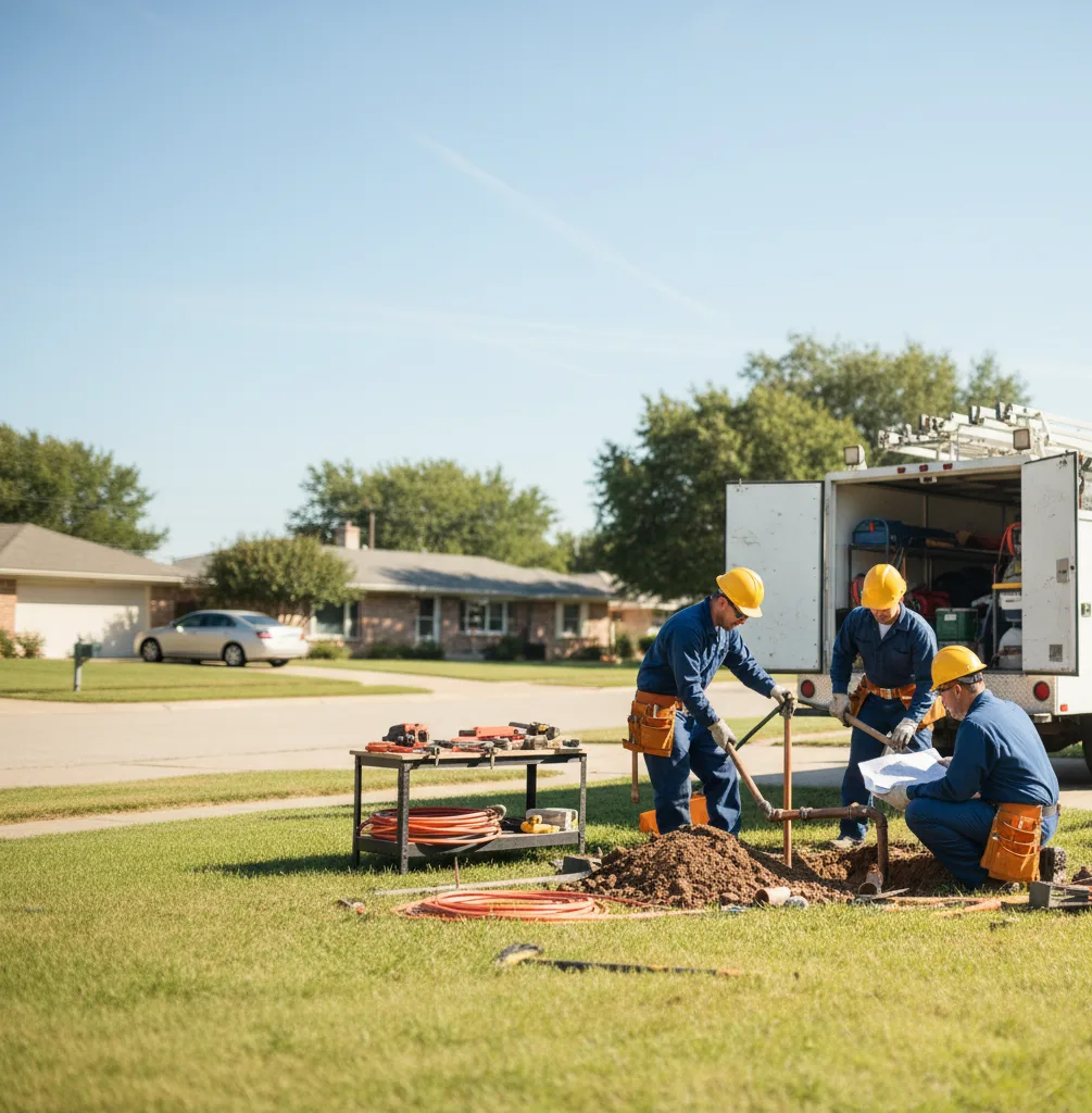 Sewer Line Repair in Bonaire, GA